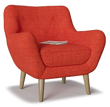 Кресло Элефант dream red КЛУБФОРС Икеа (IKEA)
