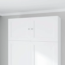 Антресоль на 2-створчатый шкаф Билли белый Икеа (IKEA)